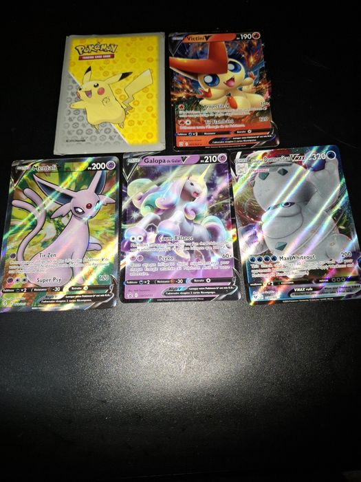 Колекційні картки Pokémon, голографічні, англійські