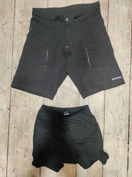 Шорти велосипедні 2 в 1 (памперс пристбається окремо) Вrunex. розмір М