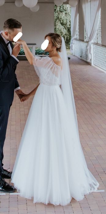 Suknia ślubna Dianora - boho princessa