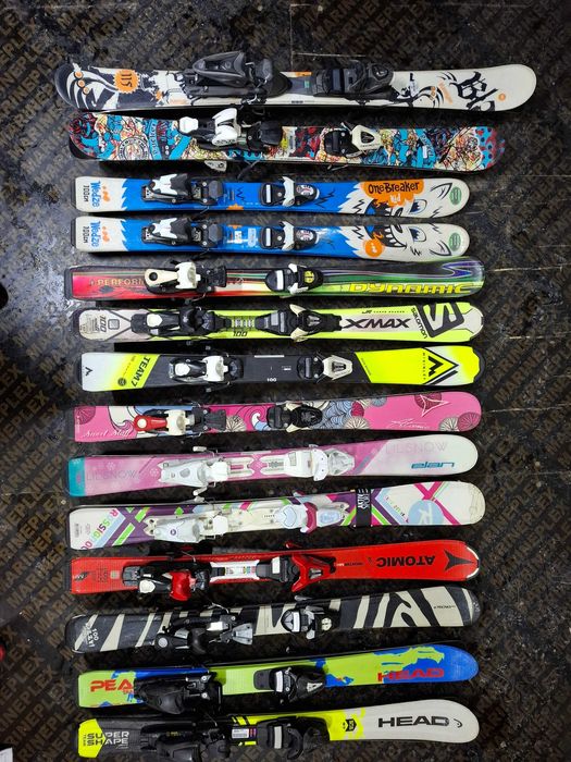 narty 97-115cm Atomic Elan Fischer Rossignol Head Wedze Salomon