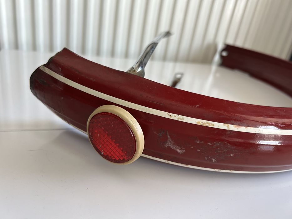 Błotnik Romet Karat Sokoł Gil blaszany lata 60/70 z odblaskiem