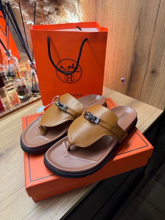 Шльопанці HERMES 2026!!! капці сланці 24,5 см