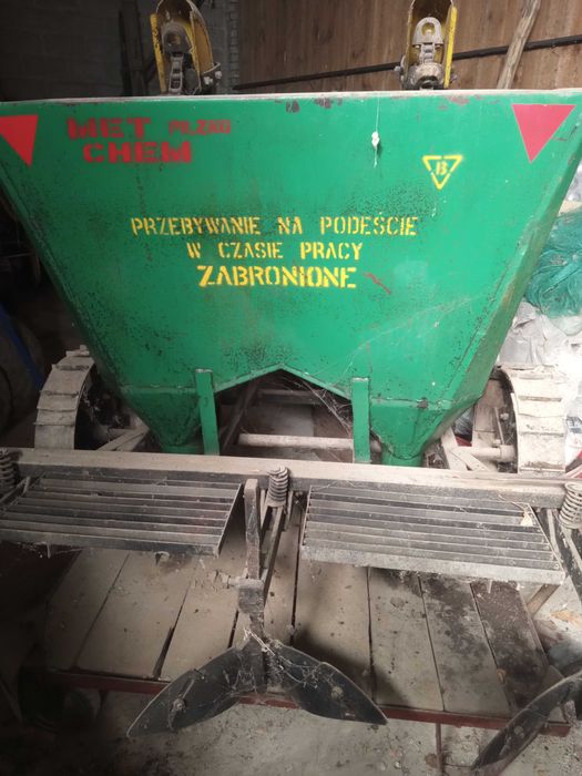 Sadzarka, kopaczka i obsypnik