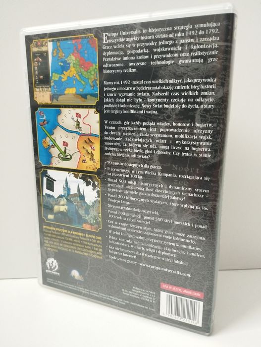 Gra PC Europa Universalis 1