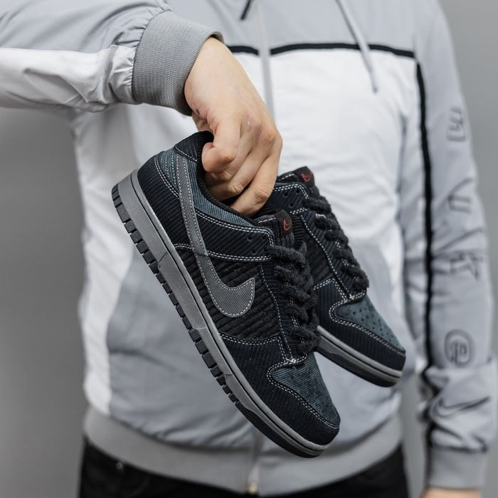 Кросівки Nike SB Dunk Black - Grey premium