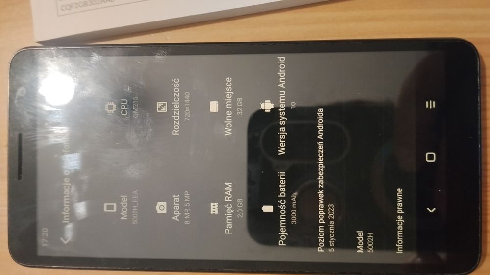 Alcatel 1b Android 10