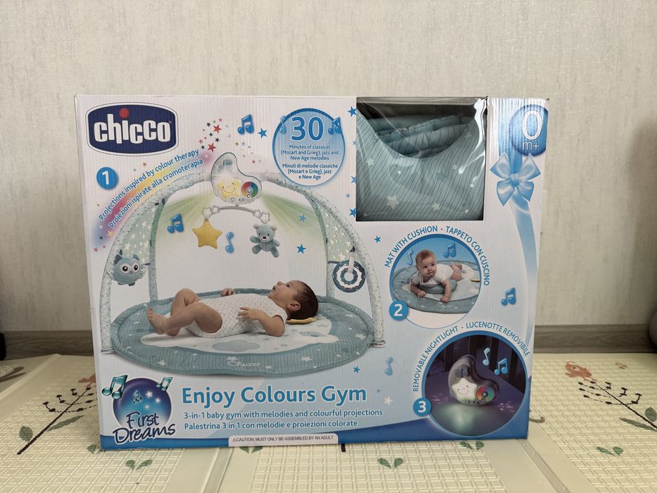 Розвиваючий коврик Chicco для новонароджених