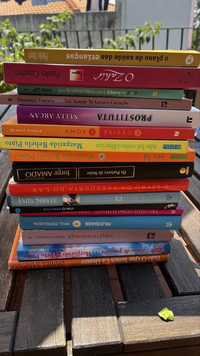 Livros diversos em PT