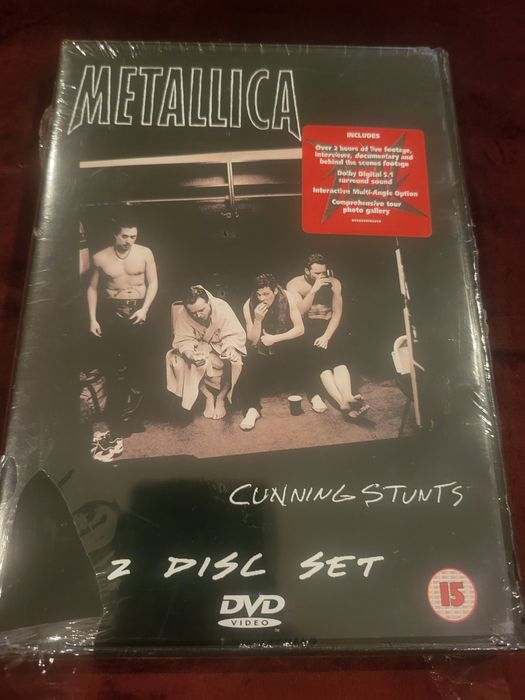 DVD Duplo Metallica - Cunning Stunts (2-Disc Set / Novo Selado)