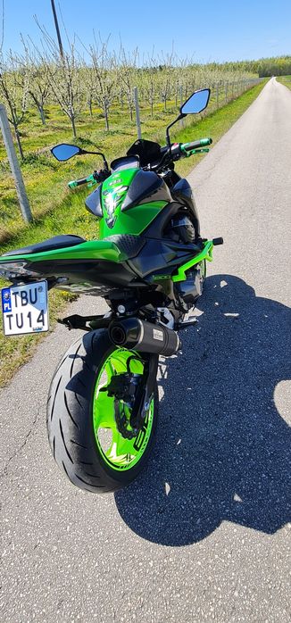 Kawasaki z800 pełna moc