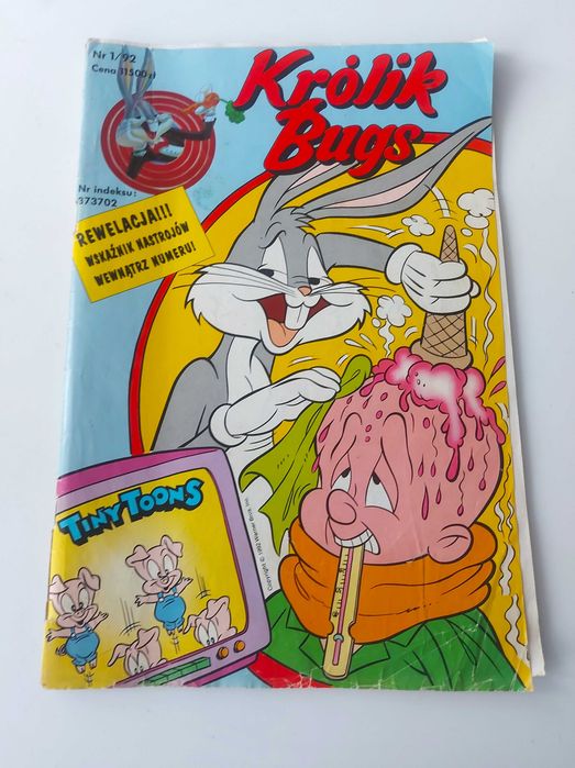 Królik Bugs 1/92 komiks Egmont
