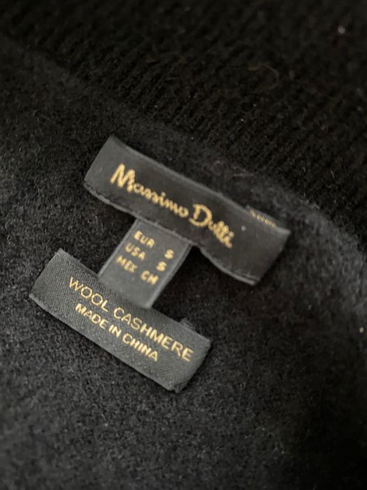 Massimo Dutti  golf r. S/M kaszmir wełna