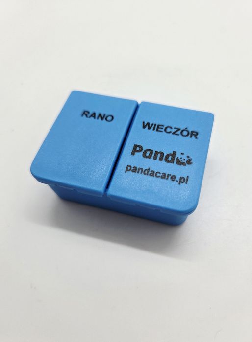Pudełko pojemnik na leki suplementy organizer