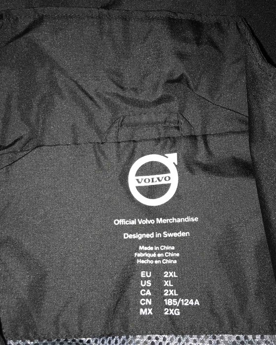 Kurtka Volvo Iron Mark Windbreaker 2XL XXL nowa Volvo Marchendise