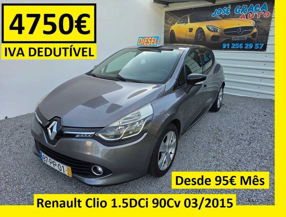 Renault Clio 1.5DCi 90Cv Iva Dedutivel 03/2015
