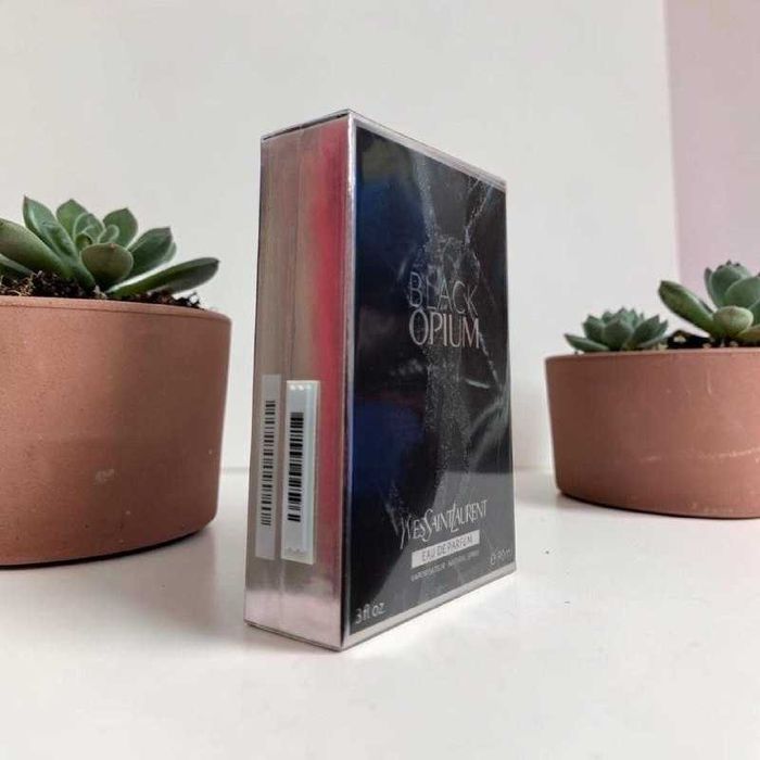 Yves Saint Laurent Black Opium 90 ml Духи Парфум Ив Сен Лоран Блек Опиум Парфюмерия Оригинал фРАНЦИЯ Eau de Parfum