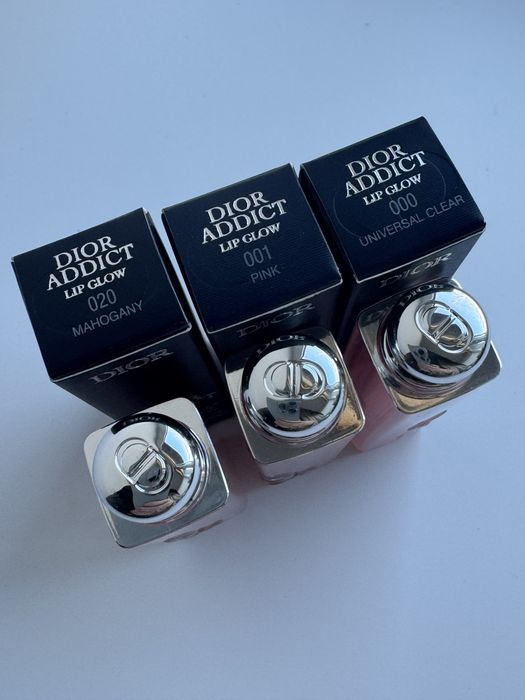 Бальзам для губ Dior addict lip glow  001 pink