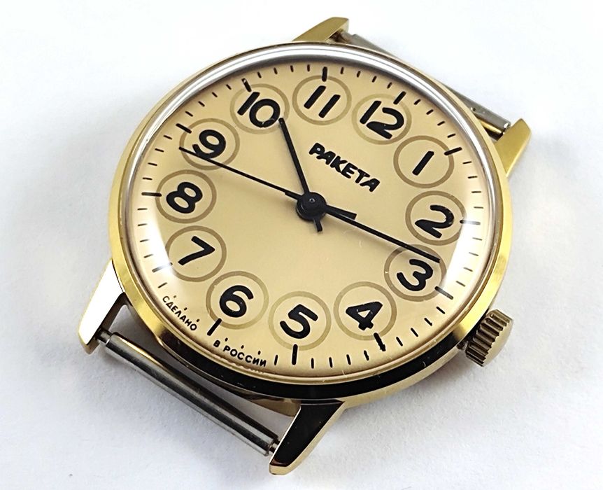 Новые часы Ракета Оригинал Механика Полный комплект: упаковка, паспорт