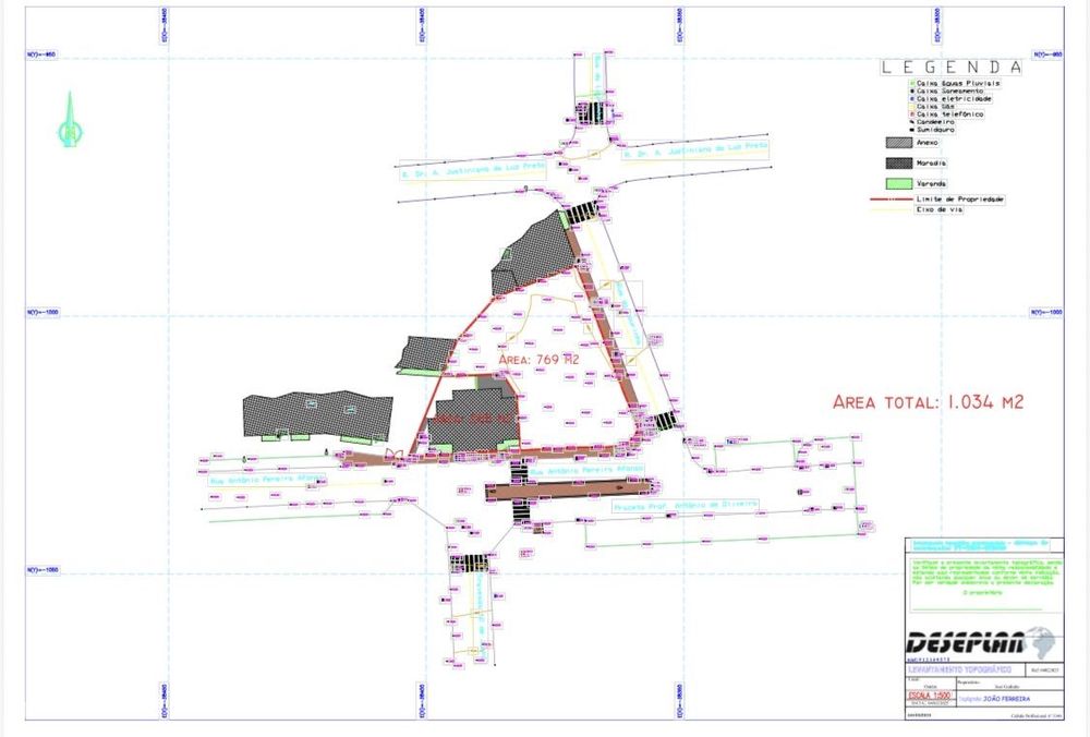 Terreno para construção Boa localização Centro Ourém.Negociável
