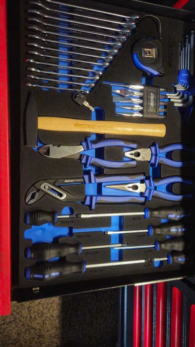 Mobiliário técnico para oficinas - modulação PREMIUM/ TOP