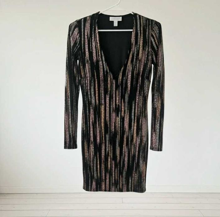 Topshop S cudna mieniąca sukienka na swieta lub sylwestra