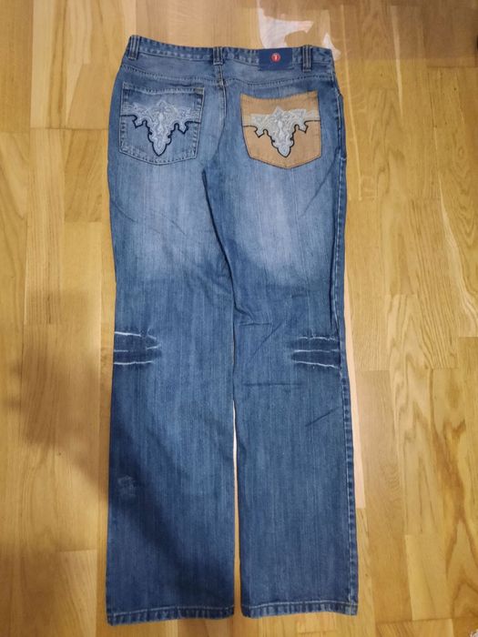 Y2K affliction джинсы flared jeans