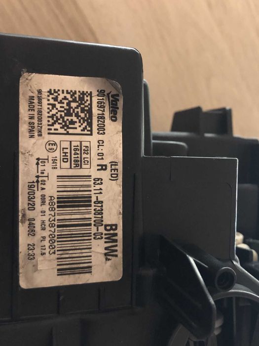 Farol Direito Original BMW Série 4 (F32/F33/F36) LCI – Full LED