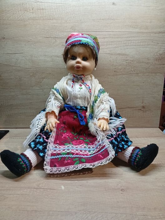 Krakowianka, lalka, PRL, zabawka, kolekcjonerska
