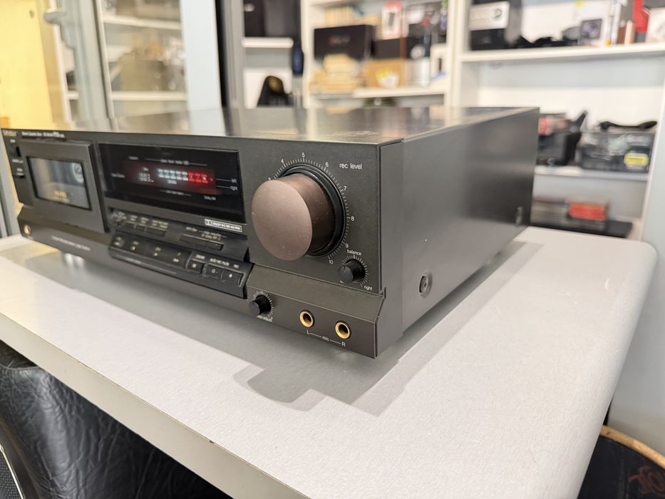 Odtwarzacz kaset magnetofonowych deck Technics RS-BX404 po wymianie pasków w pełni sprawny ładny stan