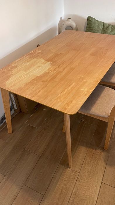 Mesa em Madeira /jantar  | 150x90 cm |