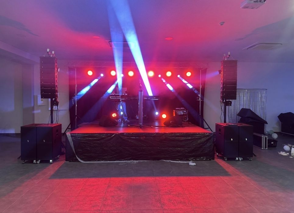 Aluguer de som e luz para eventos