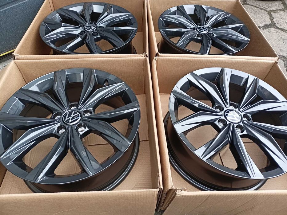 Oryginał felgi 18cali VW Tiguan Golf T-Roc Caddy Jetta Passat nr8164
