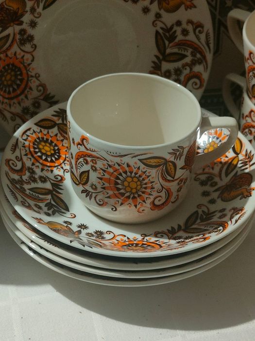 Jogo Chá Vintage - 10 peças Sacavém