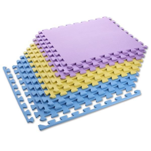 Mp10 mata puzzle pod sprzęt yellow-blue-purple 9 elementów 10mm