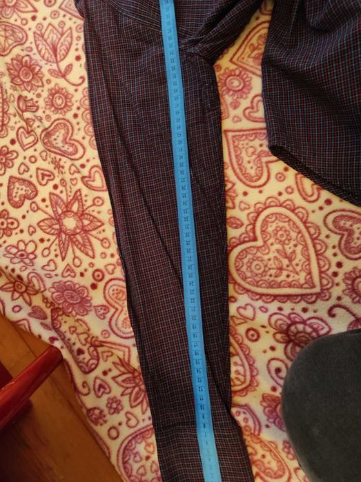 Bordowa koszula w kratę - Tatuum