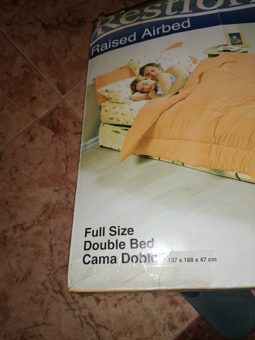 Colchão insuflável duplo, restform