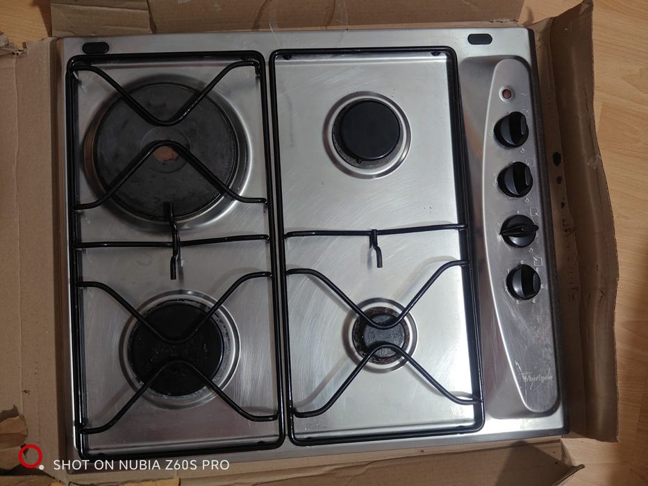 Placa de gás Whirlpool bom estado