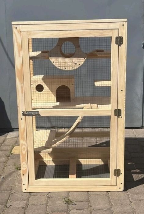 Вітрина, клітка для шиншил, дегу, крисок, тхорів та кроликів