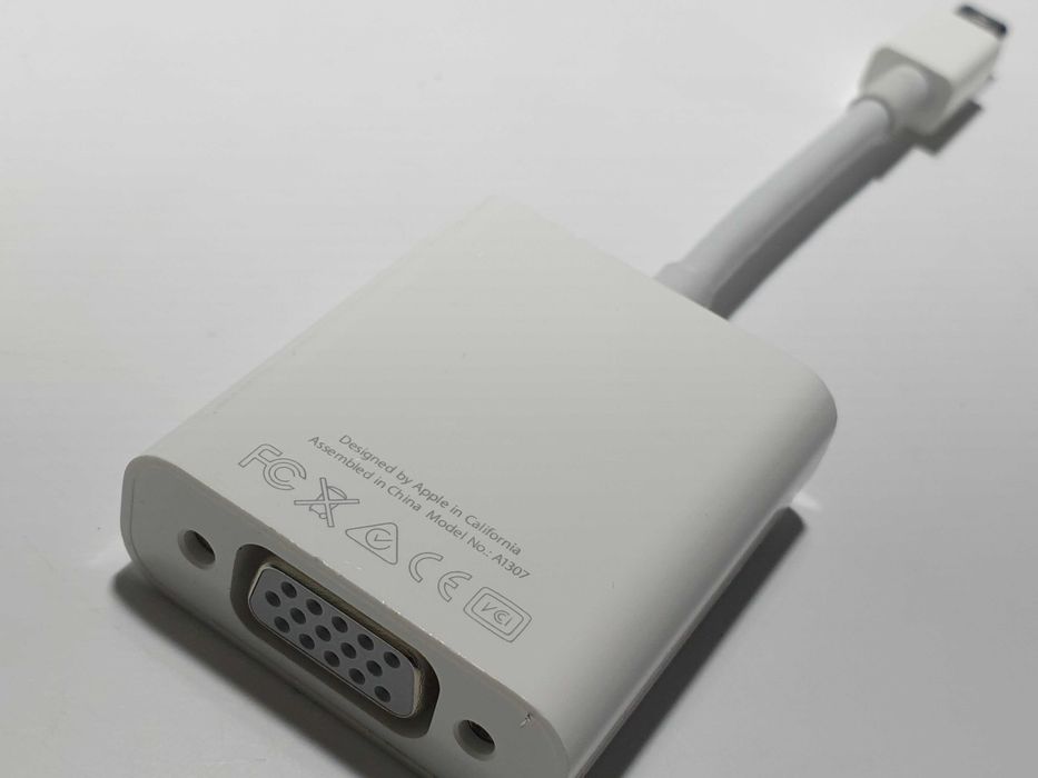 адаптер Mini DisplayPort to VGA Apple A1307 MB572Z/B Thunderbolt