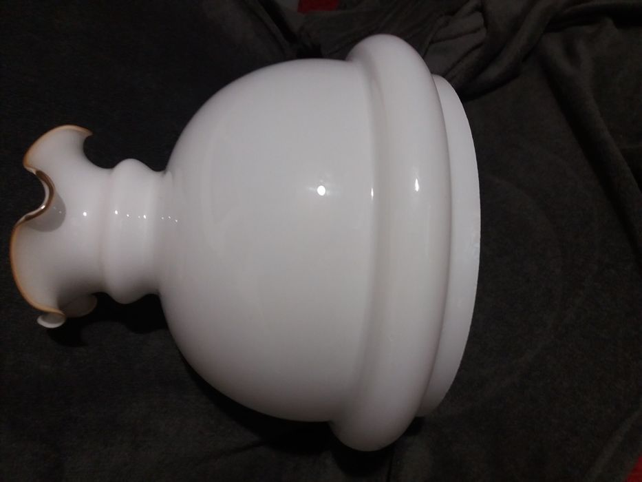 Duży klosz do lampy szklany