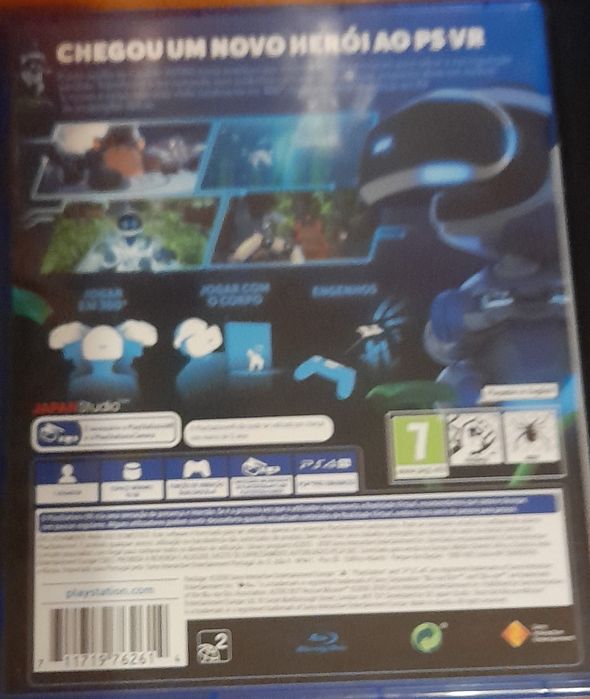 Jogo PS4(Óculos VR necessários) Astro Bot:Rescue Mission