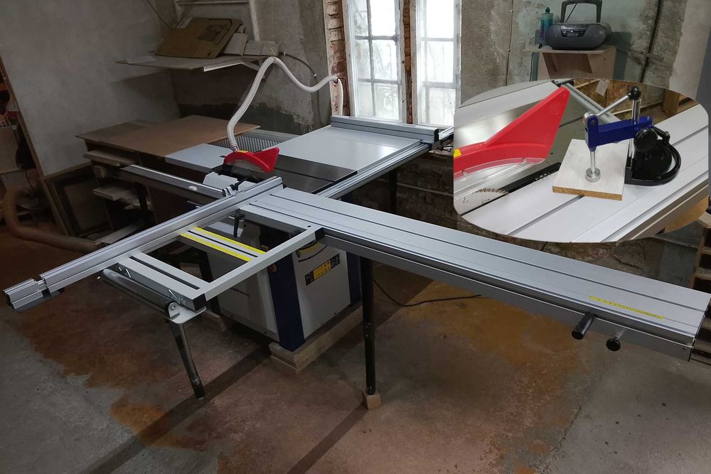 Piła formatowa z podcinakiem PS12E-2000, Rok produkcji 2024