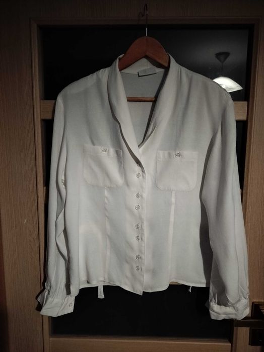 Koszula biała wizytowa damska 40