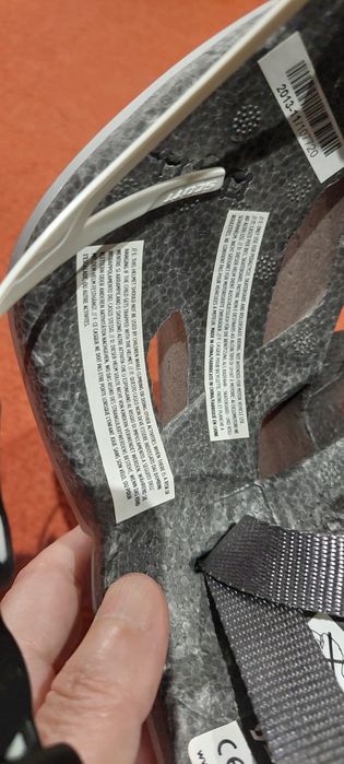 Capacete de bicicleta SCOTT, muito leve, pouco usado