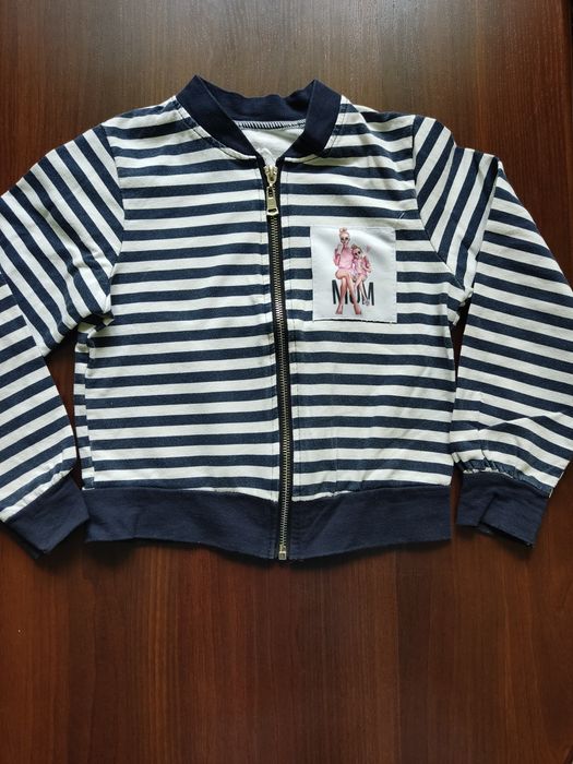 Bluzy dziewczęce roz 116 zestaw