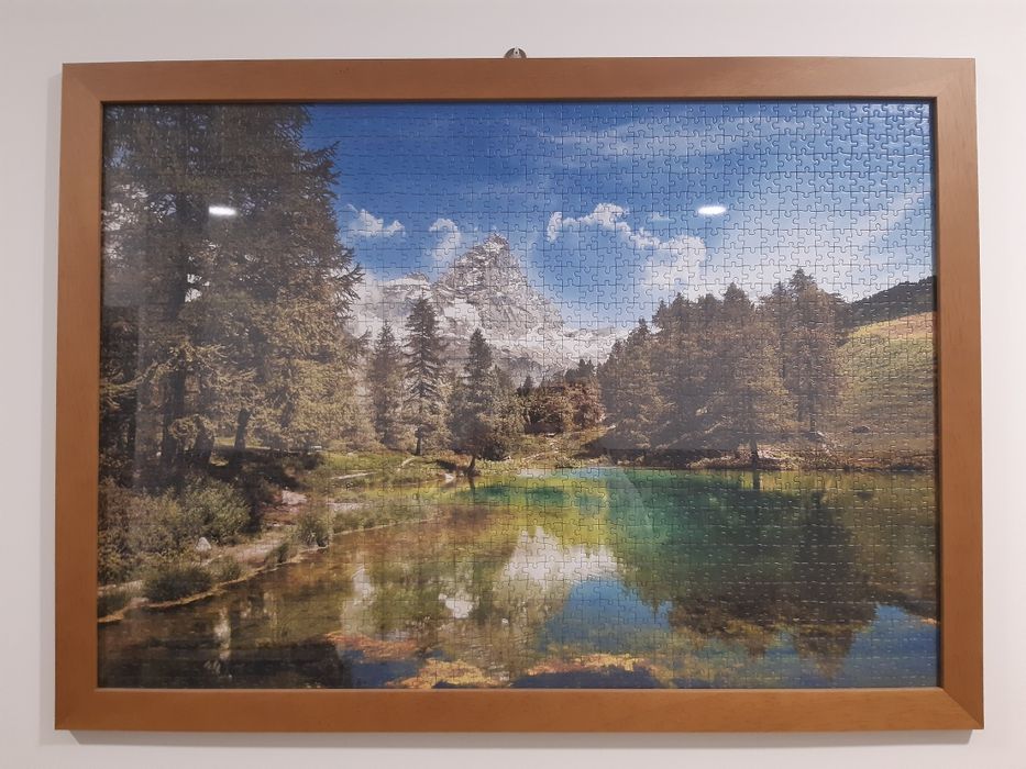 Quadro com puzzle