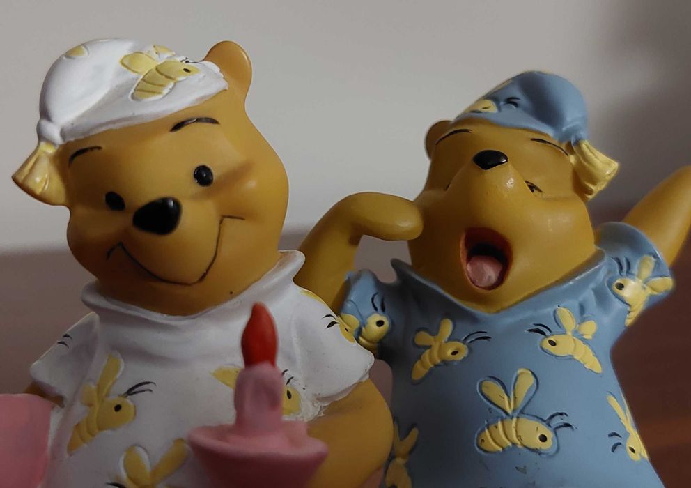 Winnie The Pooh (Ursinho Pooh). Figuras em resina