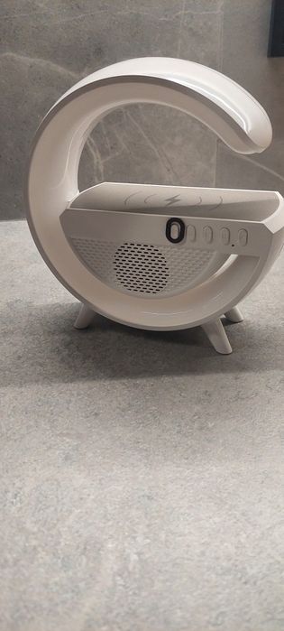 Смарт-лампа нічник G500 LED, бездротова зарядка, блютуз колонка G500