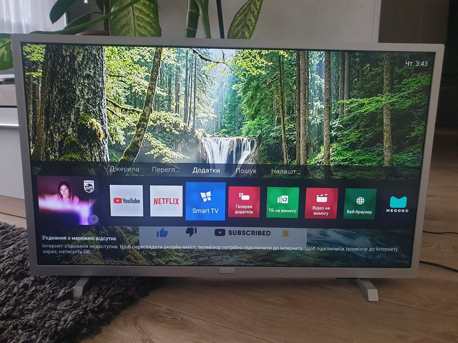 Smart.TV Philips 32" Wi-Fi. Full HD.