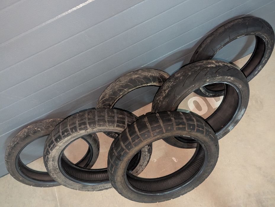 Pneus de Mota, Vários Tamanhos e Marcas